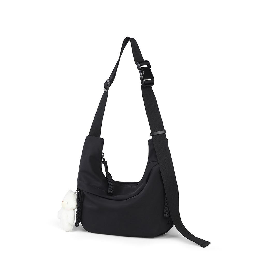 Dumpling bag women's 2025 new versatile casual shoulder bag backpack large capacity transport women's messenger bag