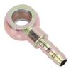 Stainless Steel 7/16" Banjo Fitting 8mm Hose Barb Adapter