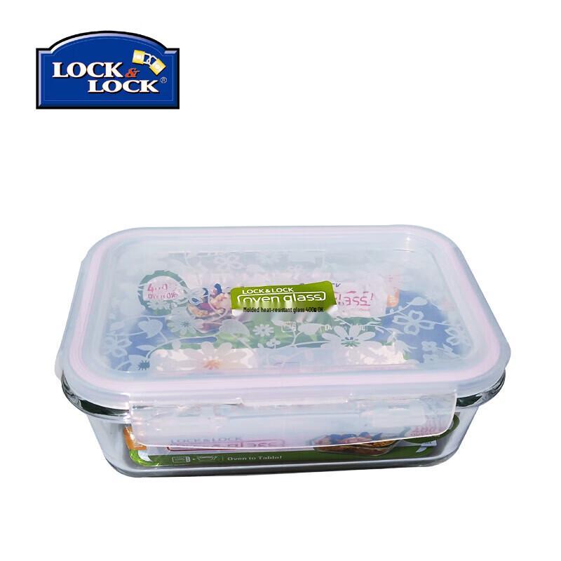 Lock&Lock Heat-Resistant Glass Food Storage Container