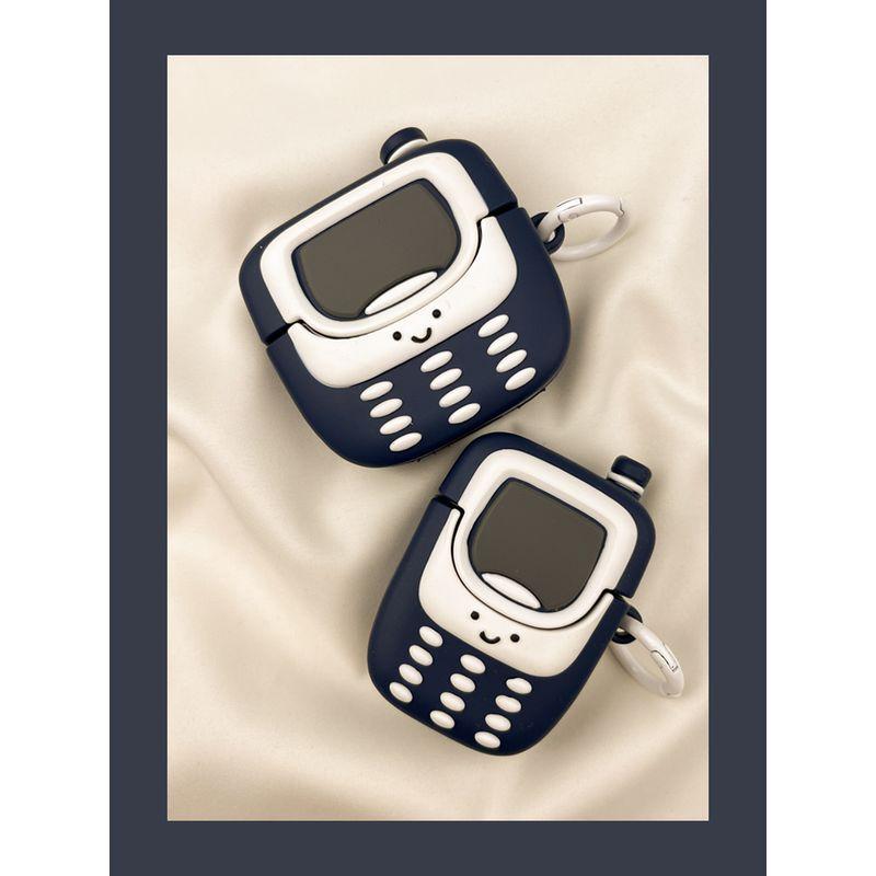 

Про чехол для наушников Второе поколение Беспроводной Bluetooth Третье поколение 1 Подходит Aipods2 Поколение Силикон 5 Четвертое поколение Пятое поколение AirPods 4 [Cartoon PHS phone] send Hook