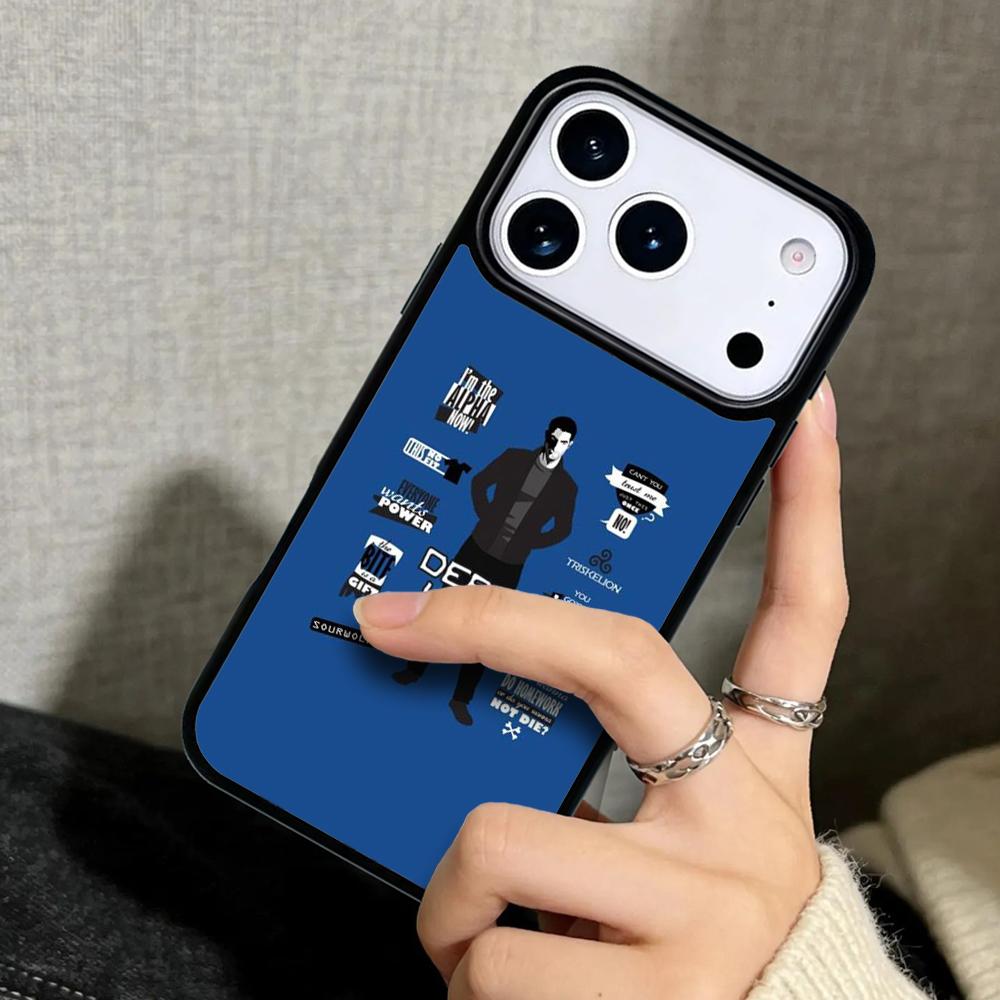 Capa Case for iPhone 17 Air 16 Pro Max 15 Plus 11 13 Mini 14 12 Back Phone Cover Teen Wolf Derek Hale