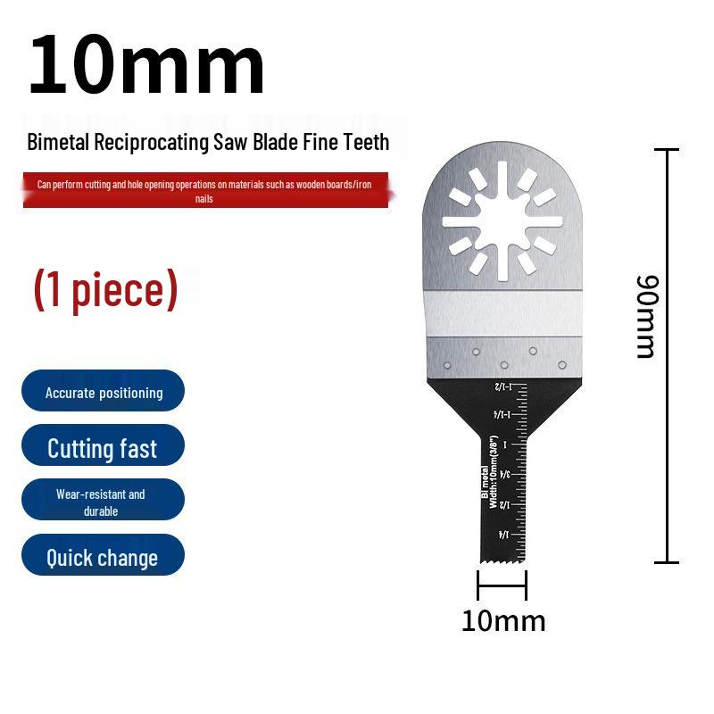 Multifunctional Woodworking Saw & Trimmer: Universal Blade, Slow Loading, Flower Hole for Cutting & Grinding