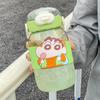 Water Cup, Special Plastic Straw Cup for Students To Go To School, Anti-drop Large-capacity Kettle for Children In Summer