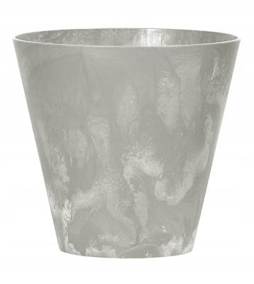 Tubus Effect Concrete Imitation Flowerpot, Gray, 25x233cm