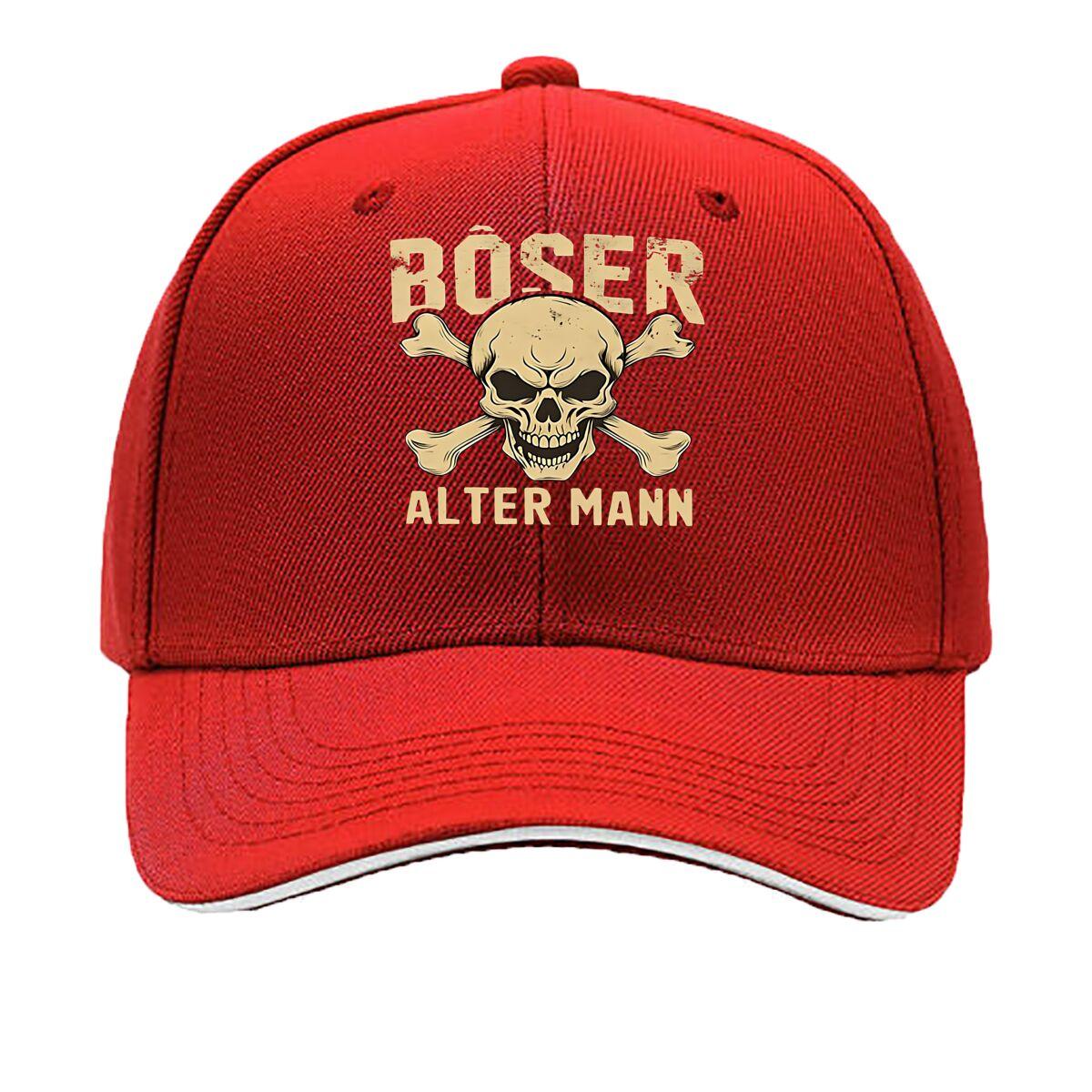 BOSER ALTER UnisexN Skull Crossbones Print Baseball Cap Vintage Black Snapback Hat for Unisex Women Sandwich Baseball Cap One Size
