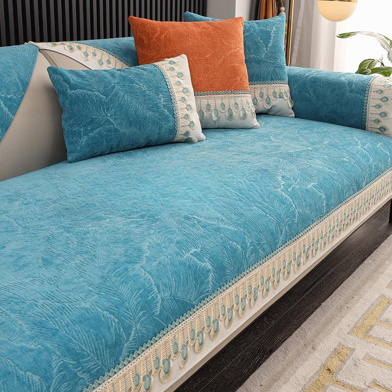 

Высококлассный светильник для диванной подушки, роскошный современный чехол на четыре сезона, универсальный чехол на спинку сиденья, универсальный простой для гостиной 70*70