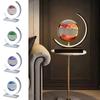 Creative Light Luxury Flowing Sand Painting Decoration Half Round  Desk, Bedroom, Radio Lamp At Bedhead, Gift For Home Use