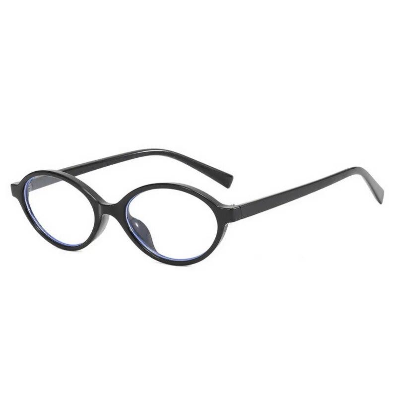 Sexy Small Oval Leopard Sunglasses Women Lovely Ins No Makeup Plain Glasses Frame Men Eyewear Cute Decorative Computer Glasses