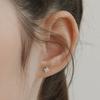 (Silver 925) Petit Fleur Earrings EC3144