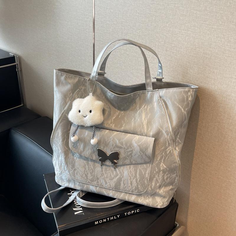 Large Capacity Backpack Women's Casual Fashion Tote Bag Multi-functional Shoulder Shopping Bag Trend Travel Backpack