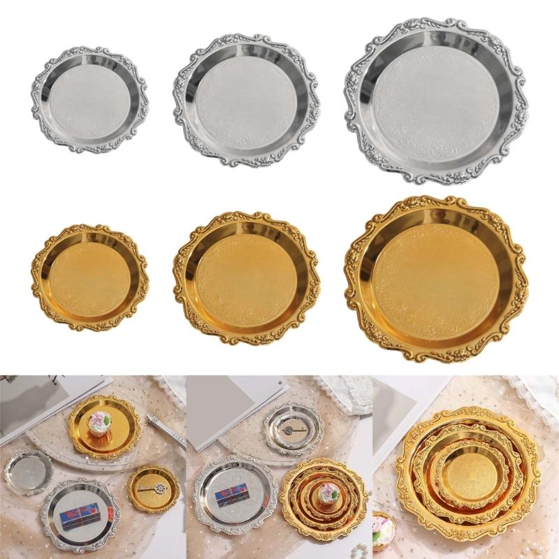 Dessertständer aus Metall, elegantes dekoratives Kuchentablett, Cupcake-Platte, Präsentationsständer für Snacks und Leckereien