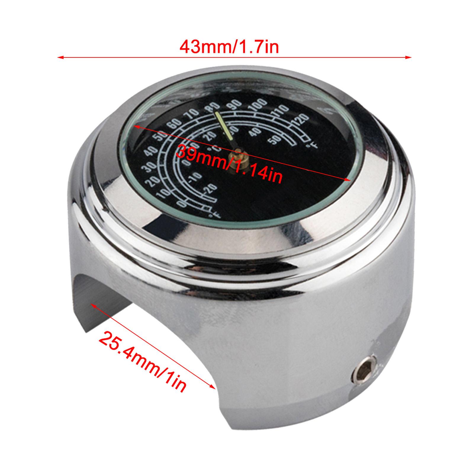 

Универсальный руль мотоцикла, измеритель, велосипедный термометр, водонепроницаемая замена для мотоциклов, велосипедов 22 мм 25,4 мм 7/8