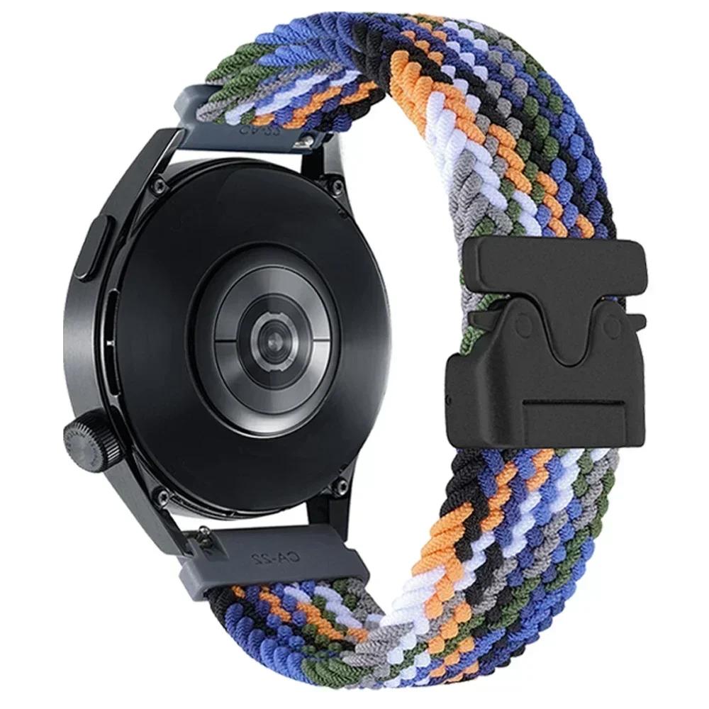 20mm 22mm Nylon Magnetic Buckle Band For HUAWEI WATCH 5 4 GT 5 Pro GT 3/4/5 Ultimate Strap Honor MagicWatch 2 46mm GS 3 Bracelet