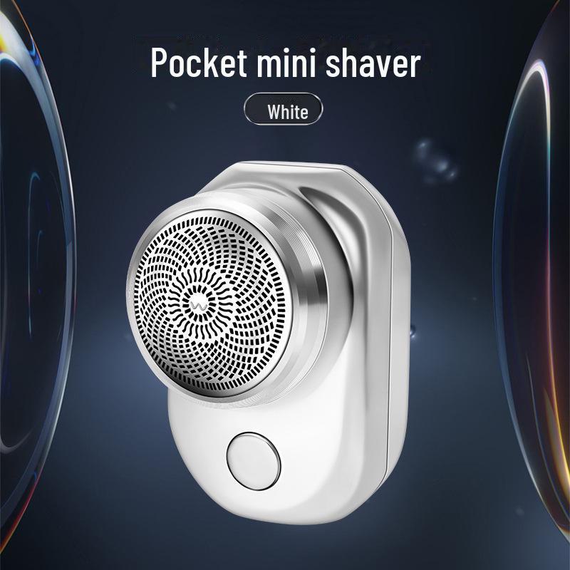 

Портативная USB-заряжаемая мини-электробритва для бороды и использования в автомобиле