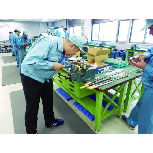 TRUSCO Metalworking File, Triangular, Medium, 250mm Blade Length, TSA250-02