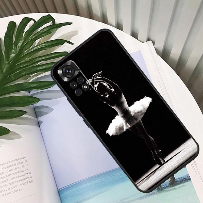 Ballerina Girl Dancing For Xiaomi Redmi 10C 9C 12C 10A 9T Case For Redmi Note 12 8 9 10 11 Pro 9S 10S 11S Cover