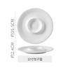 Matte Ceramic Straw Hat Plate Western Plates Pasta Dish Sushi Plate Sashimi Plates Fruit Dish Salad Bowl Dessert Bowl Soup Bowls