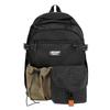 School bag high value tooling wind backpack couple contrast color leisure simple travel mountaineering large capacity