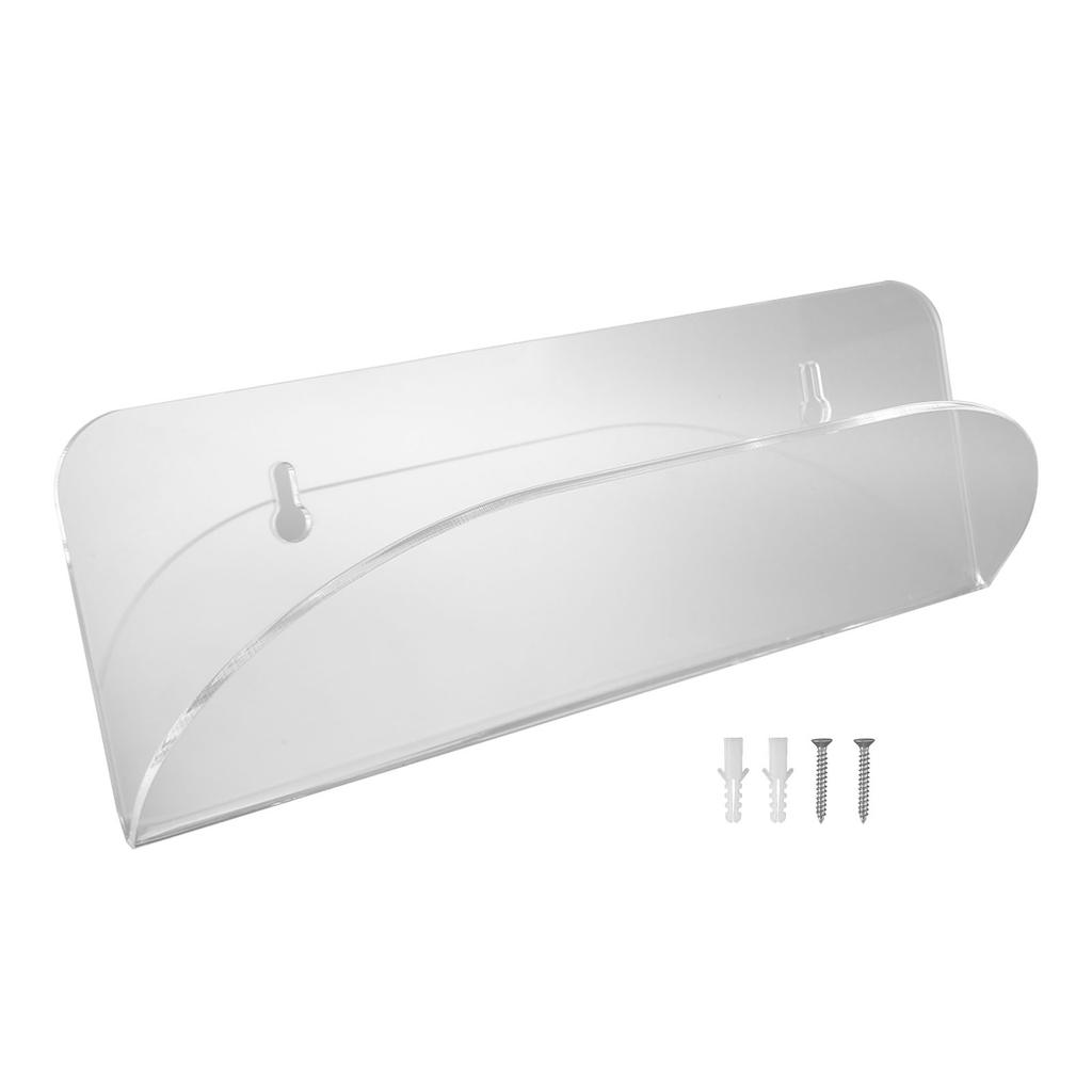 Skateboard Wall Mount Display Rack Acrylic Skateboard Hanger Wall Mount Deck Clear Display Storage Longboard Wall Rack