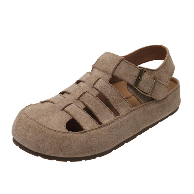 

Fashion Flats Women Sandals Platform Shoes Woman Casual Loafers Summer 2025 Trend Slingback Walking Shoes Comfort Sandalias De Mujer 40 хаки