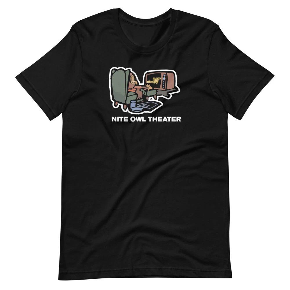 NITE OWL THEATER TV Television Night Time Graphic Shirt Unisex t-shirt