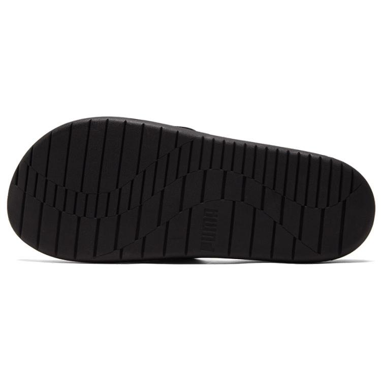 New PUMA Softride Slide 'Black White' 382112-01