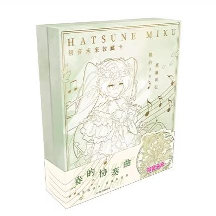 Genuine Hatsune Miku Spring Concerto Collection Cards Cartoon Hatsune Miku Collection Cards Card Brick Anime Merchandise