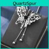 Elegant Butterfly Sweater Chain For Women Featuring Luxury Titanium Steel Design