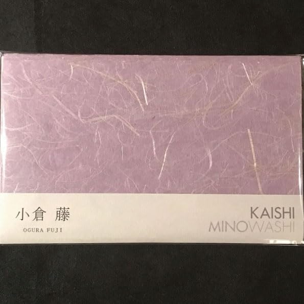 

Огура Вистерия Кайси Чайная церемония Мино Ваши Сделано Элегантная чайная церемония Идеально для практики и чая Кайси Японский традиционный водяной знак Кайси золотой