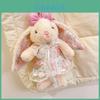 Fluffy Rabbit Plush Toy Hang Decoration With Lightweight Pp Cotton For Teens