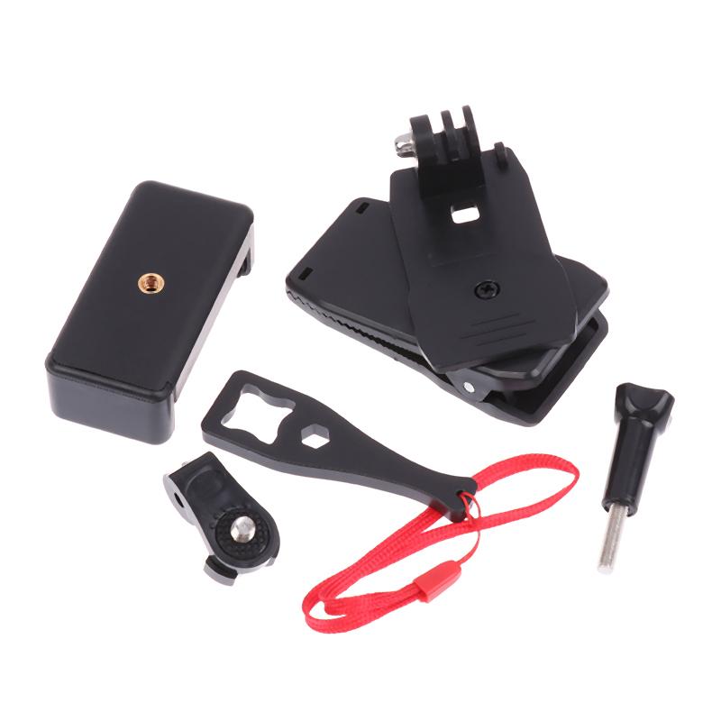 

1 шт., противоскользящий зажим для ремня рюкзака, регулируемый держатель для телефона, наружная стойка для видеосъемки в реальном времени