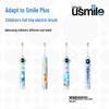 usmile Electric Toothbrush Replacement Brush Heads (2-Pack) CN Plug (adapter Included)