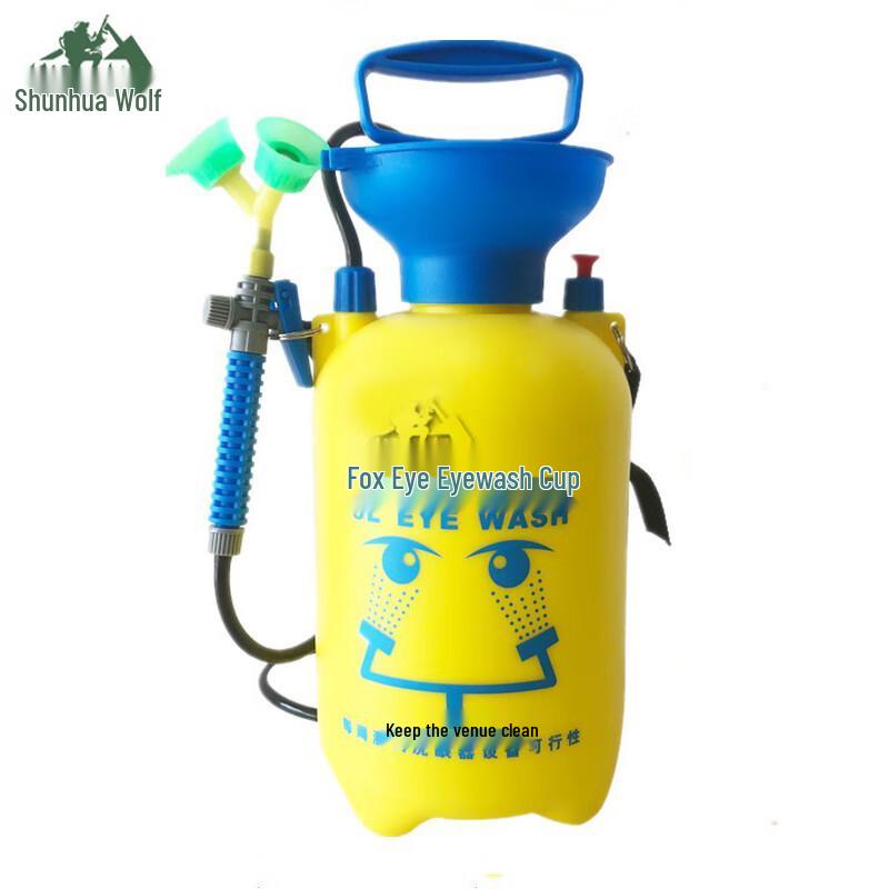 Портативная аварийная станция для промывки глаз