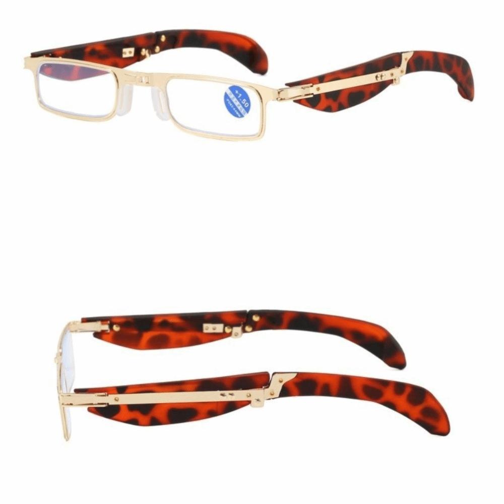 Portable Foldable Reading Glasses Lightweight Elderly Eyewear Anti Blue Presbyopic Glasses Daily