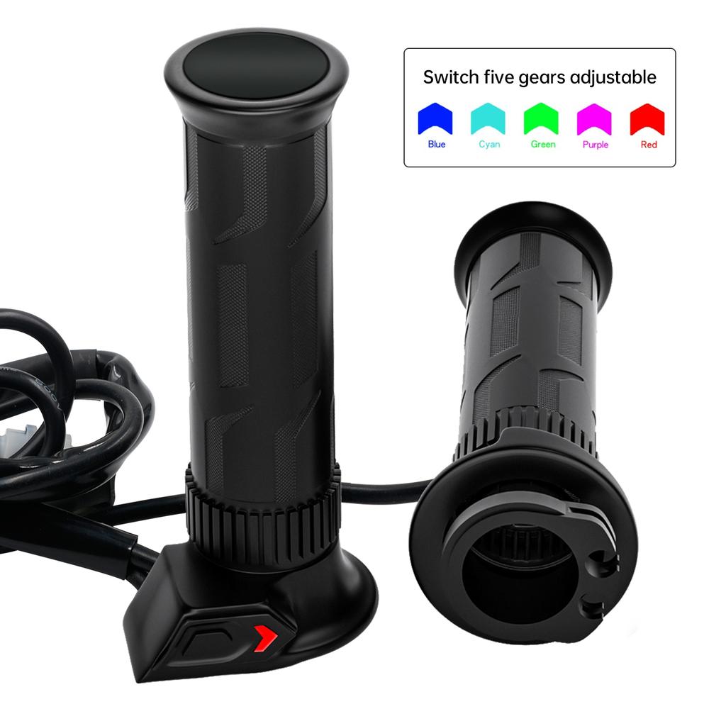 Motorcycle Electric Handlebar, Modified Handlebar Cover, Five Speed Intelligent Temperature Control, Riding Accessories, 12V