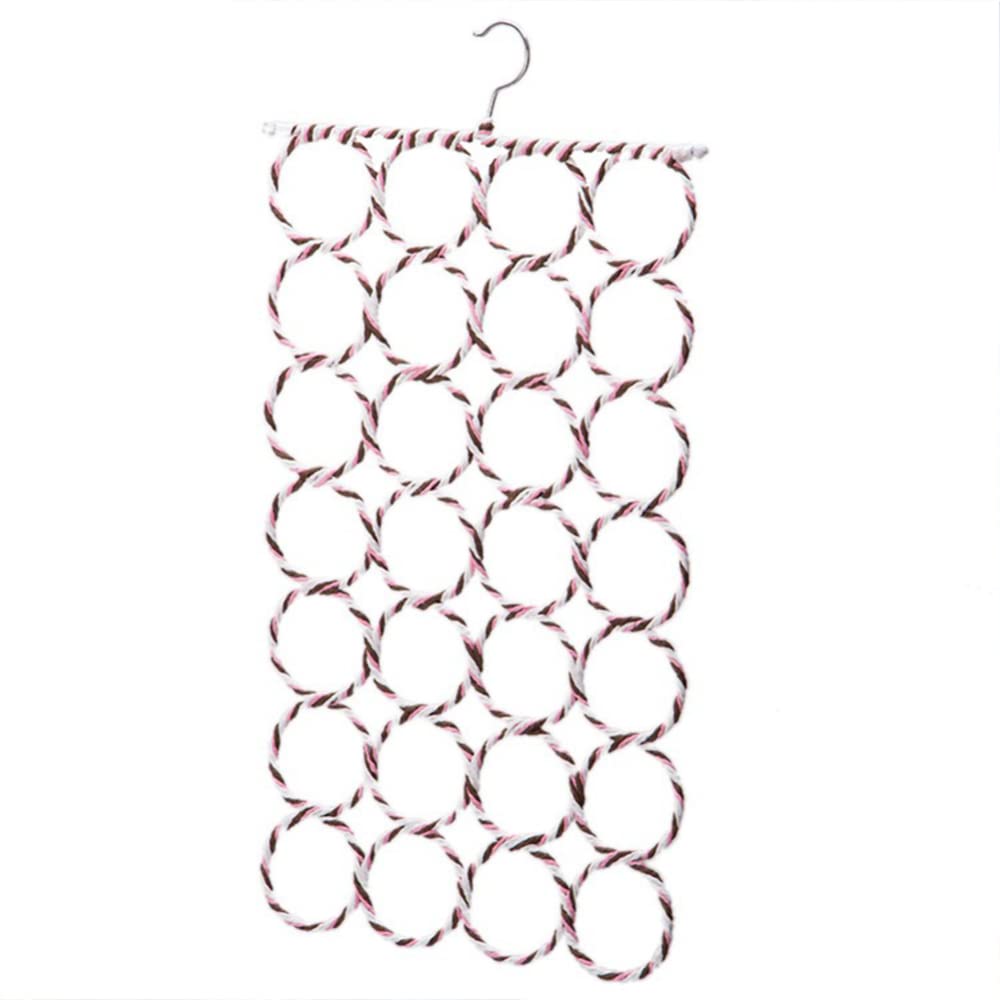 

Вешалка для шарфа Складная вешалка для шарфа с 28 отверстиями Многофункциональная вращающаяся на 360 градусов вешалка для шарфа для хранения шарфов и галстуков