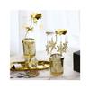 Modern Luxury Rotated Candlestick Holder for Home Decor for Valentine's Day Wedding or Dinner Parties