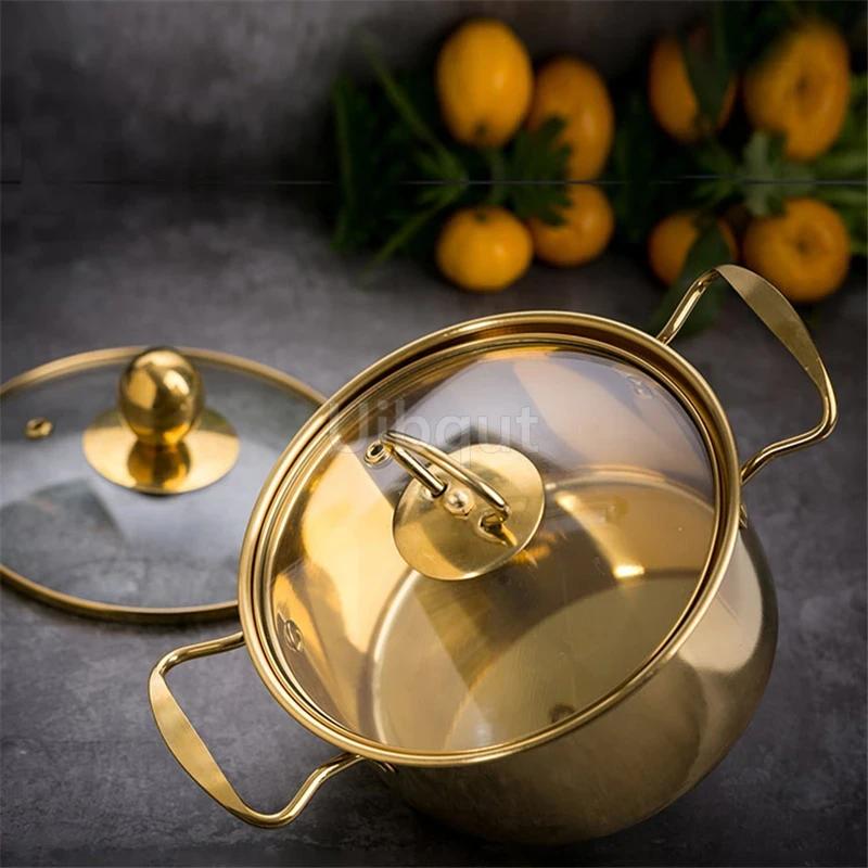 Small Hot Pot Special pot for induction cooker Self- hotpot Single person mini One person pot Commercial soup pots