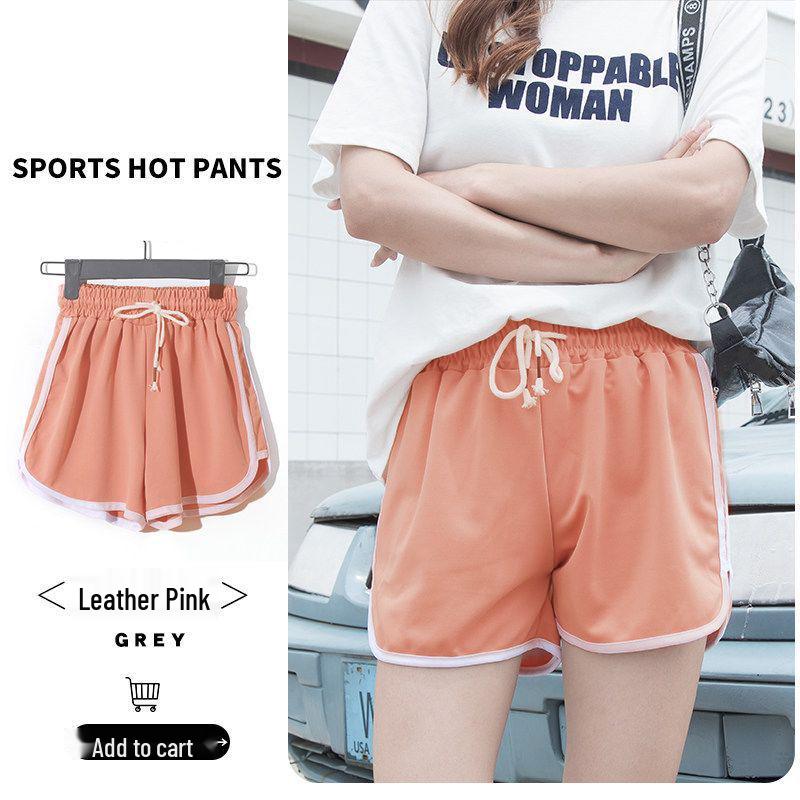 Plus Size Women’s Quick Dry Summer Running Shorts - High Waist, Loose, Trendy Wide-Leg for Yoga and Casual Wear