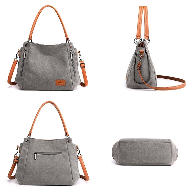 Women Bags Fashion Designer Shoulder Crossbody Bag for Women 2024 Female Messenger Bag Women's Purse Lady Canvas Cloth Handbag