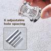 Adjustable Fruit And Vegetable Corers Tool Stainless Steel Bell Pepper Cutter Deseeder for Quick Core Removal Kitchen Gadget for Homemade Dishes