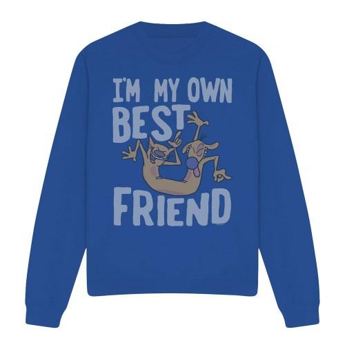 CatDog Unisex Adult My Own Best Friend Sweatshirt