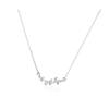 999 Pure Silver Apricot Necklace: Gift for Girlfriend, Wife, Wedding, Birthday, or Mid-Autumn Celebration