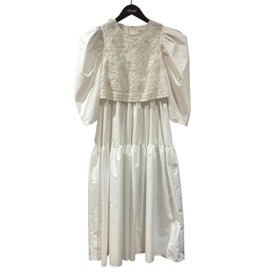 Lily Brown Dress LWFO224806 White Size: ONE SIZE