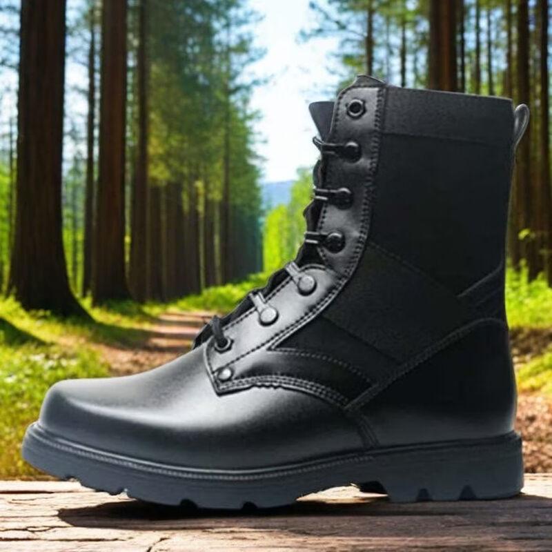 

Alliance Messenger OQ Steel Toe High-Top Waterproof Combat Boots 35-46