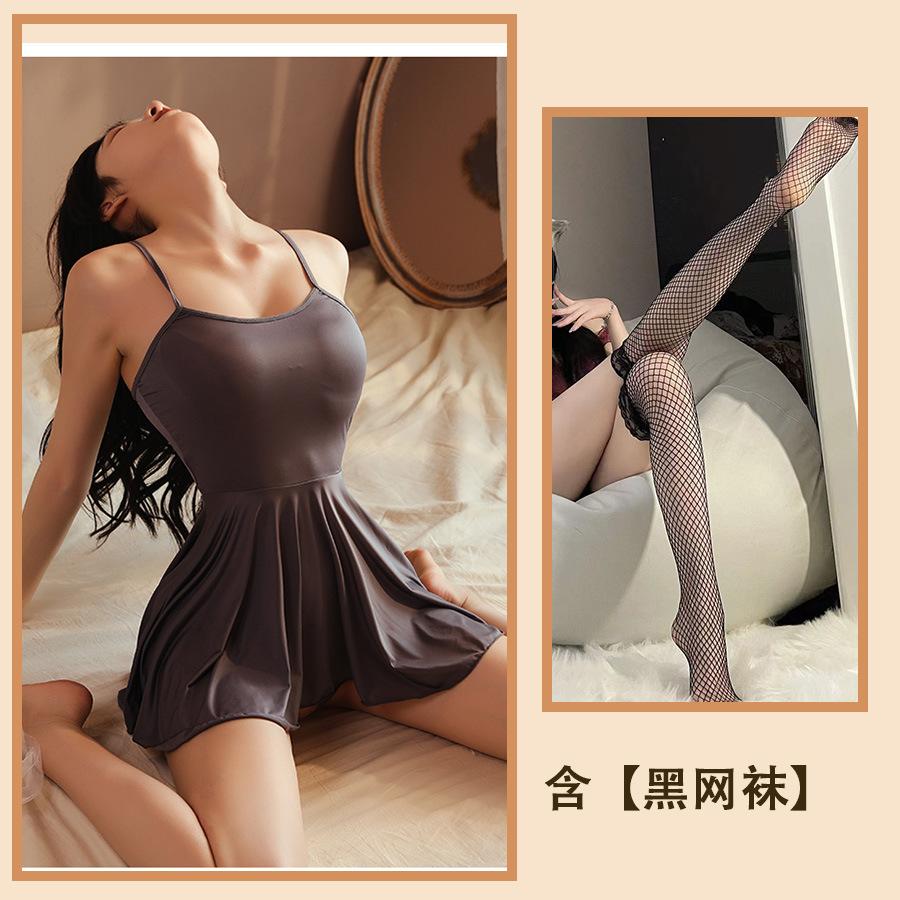 Sex Clothes Sexy Charming Flirting Pajamas Passion Suspenders Cute Nightgown Seduction Pure Lust Hot Suit