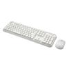 Digio2 Wireless Keyboard & Mouse Set, White, MK-02W