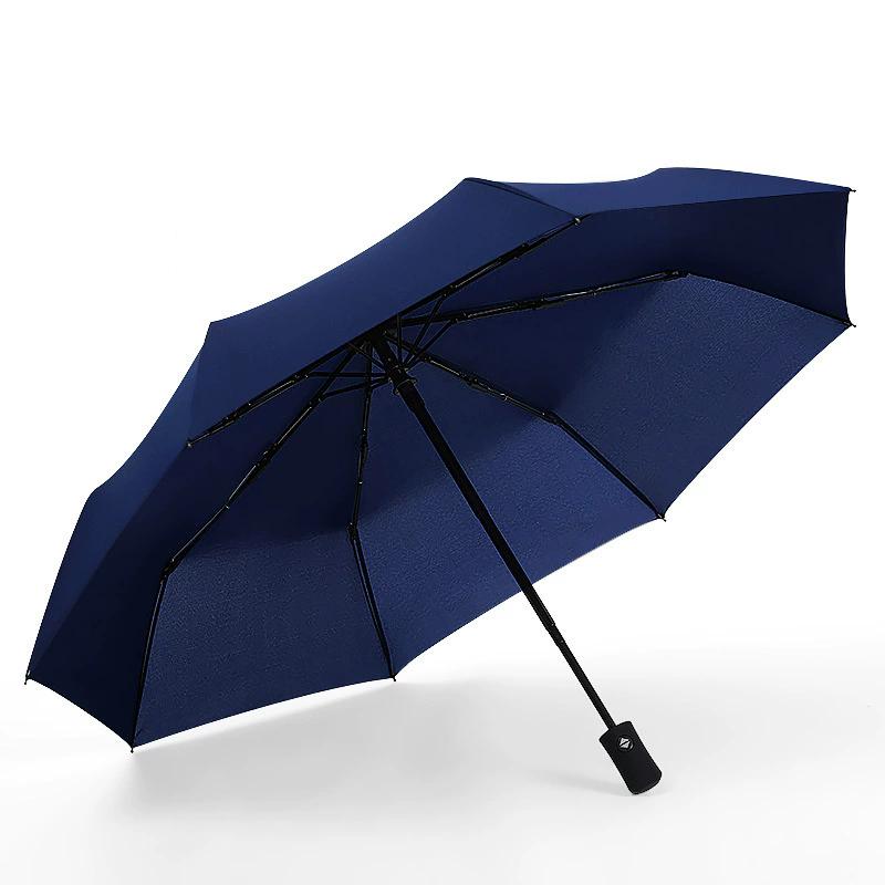 Umbrella Fully Automatic Thickened Enlarged Reinforced Folding Umbrella Sun and Rainproof Sunshade Umbrella for Women Sunscreen