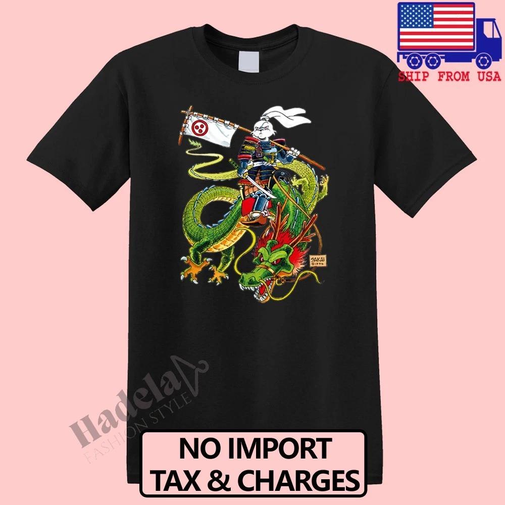 Usagi Yojimbo Dragon Men s Black Size S-5XL L