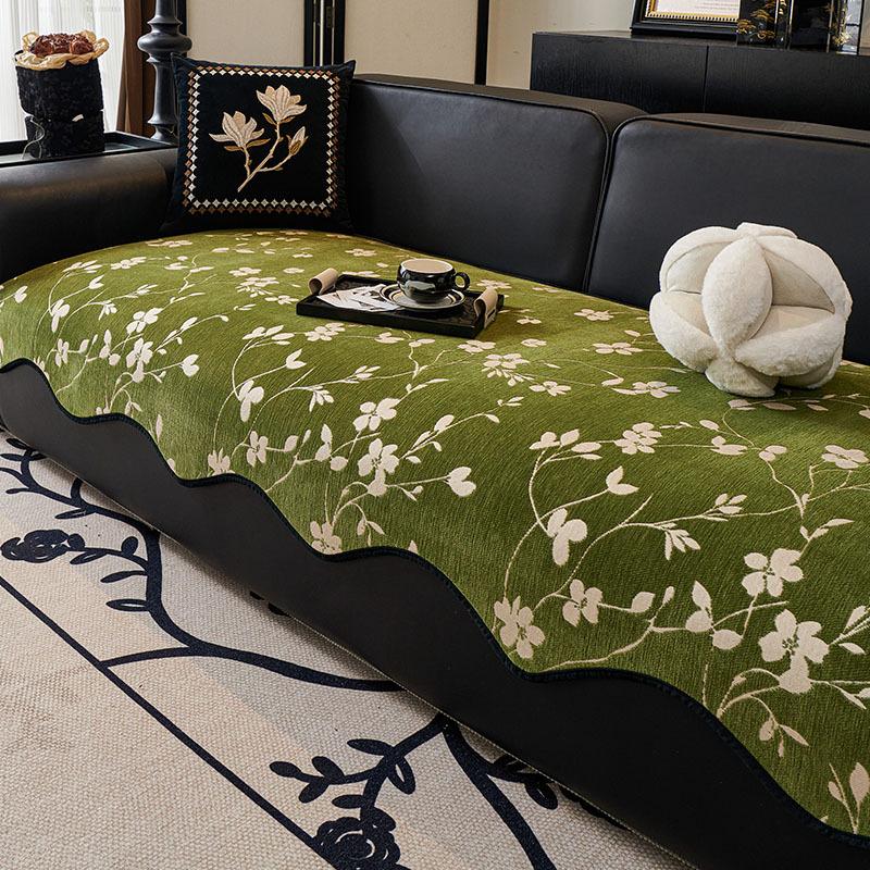 Premium Sofa Cushion New Four-Season Universal Straight Row Special-Shaped Seat Cushion Fixed Non-Slip Sofa Cover Cloth Towel